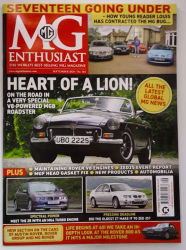 Enthusiast magazine sep - mg,