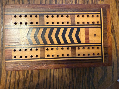 Antique hand inlaid folding - antique,, inlaid,