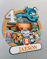 Octonauts Inspired Cake Topper