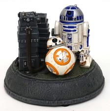 New Disney Star Wars BB-8 R2-D2 Droids Light Up Motion Figurine Statue