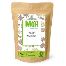 ORGANIC Mullein Leaves Dried Cut Leaf Herbal Tea Premium Quality! S A CERTIFIED