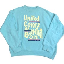 Benetton Sweatshirt Men’s XL Vintage 90s Pullover Jumper Retro