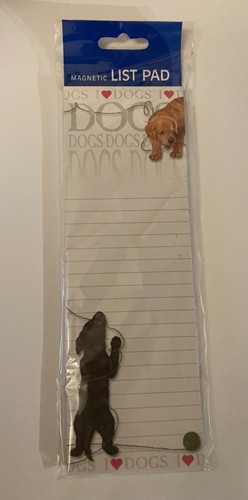 Love dogs magnetic memo - love,