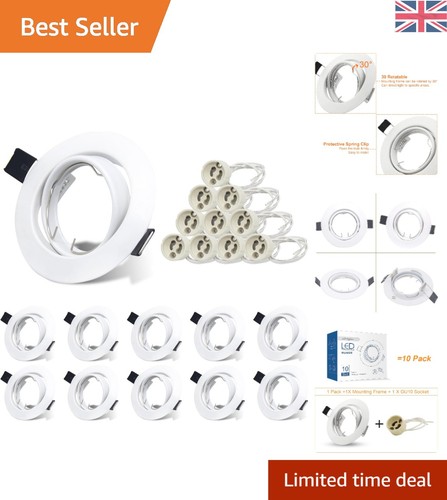 10x gu10 swivel - 10x, led