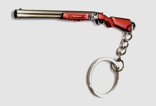Shotgun keyring gun model - gun,