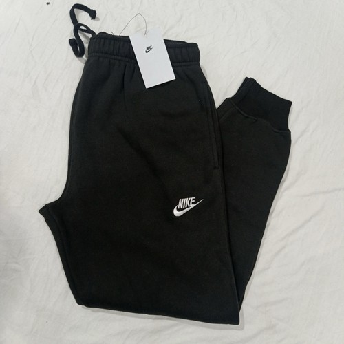 Nike black jogging bottoms - black,