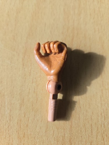 Vintage action man left hand - left,