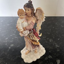 Angel Whispers By Christine Haworth Guardian Angel Resin Figure