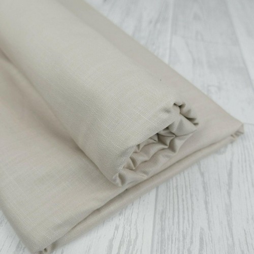 100 natural cotton linen - natural,