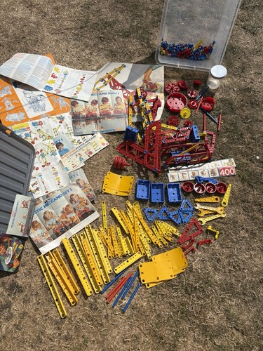 Meccano vintage huge joblot - meccano,