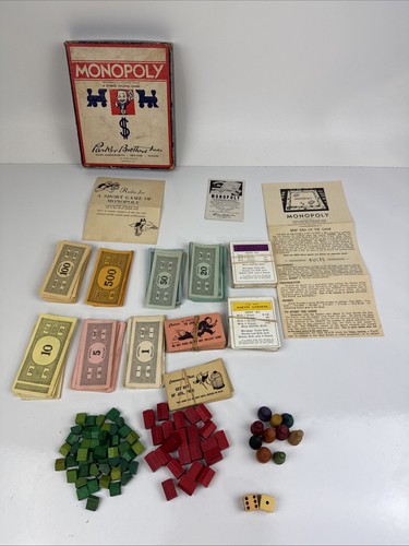 Monopoly 1936 edition black - 1936,