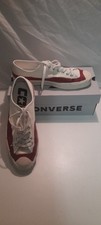 Converse Pop Trading Company x Jack Purcell Pro Low Egret Red Trainers UK 9 VGC