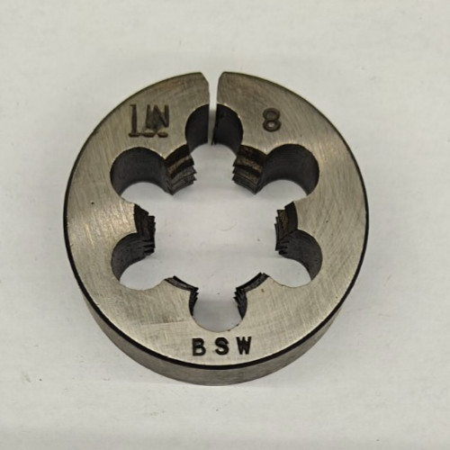 Bsw round die - 1"-8,