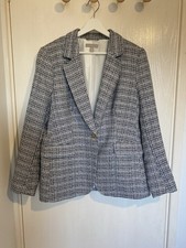 H&M Tweed Blazer Jacket –