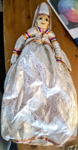 Wooden puppet with strings - wooden,