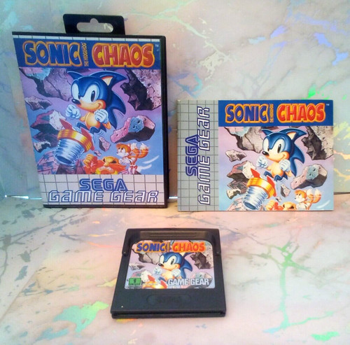 Sega game gear sonic chaos - game,