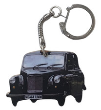 London Taxi Keyring - Black Cab London Souvenir -  London Gift - LS10-K
