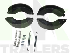 Alko 230 x 60mm Brake Shoe Axle Set - Trailer Drum Brakes, 2361, With Springs