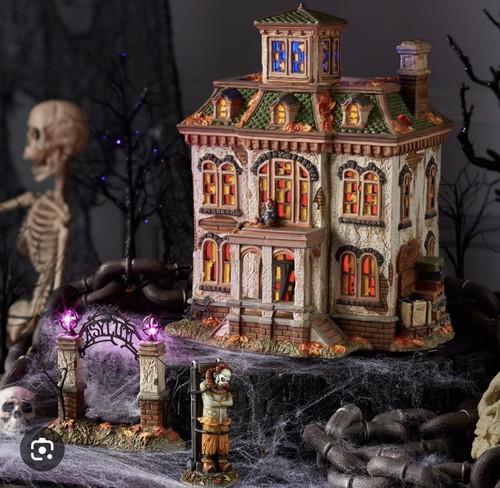 New dept snow village - new,