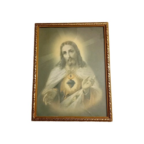 Framed sacred heart - sacred, of
