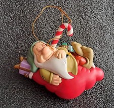 Vintage Grolier Disney Christmas Tree Decorations SLEEPY FROM SNOW WHITE