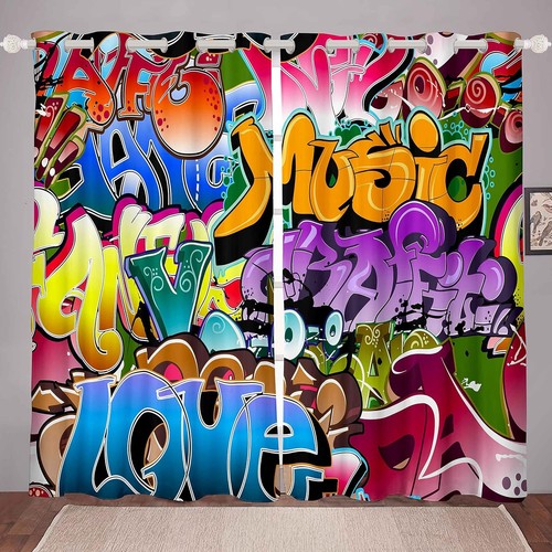 Graffiti curtain hip - graffiti,