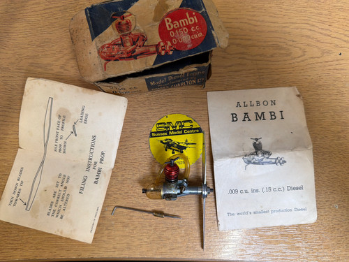 Allbon bambi 15cc vintage - bambi,