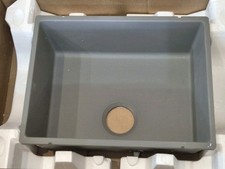 Grey Blanco Silgranit Taidan 500 U SG 80W + U Spule Undermount Sink 