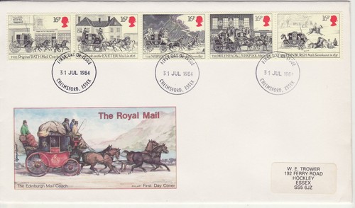 Stamps first day cover - gb,