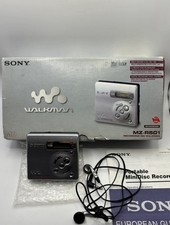 Sony MZ-R501 MiniDisc Recorder – Portable MD Walkman Player – Tested & Working