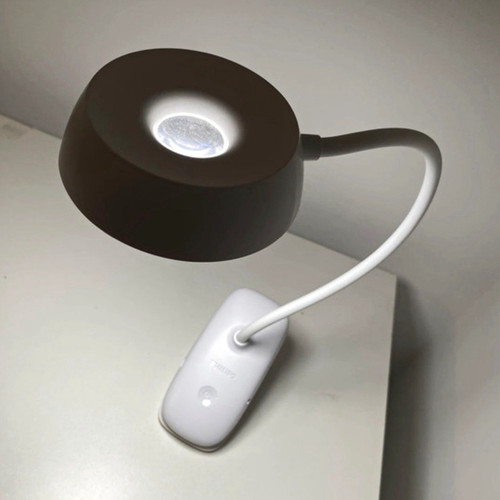 Philips white led - white, clip-on