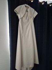 Ivory Dress And Bolero Jacket