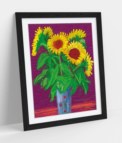 Sunflowers david hockney - david,