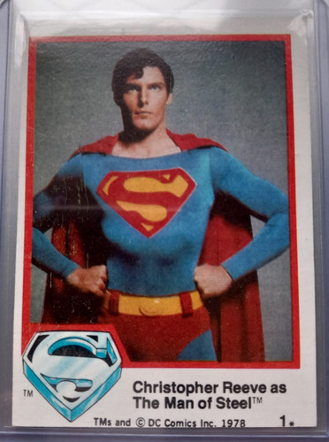 Superman 1978 card dc - #, 1