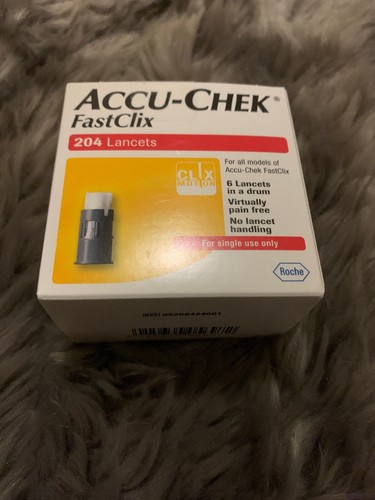 Accu chek fastclix 204 lancets - chek,