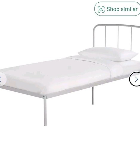 Habitat single bed - single, bed/mattress