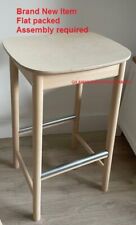 Brand New Ikea RONNINGE Bar stool, birch, 75 cm, 905.112.33