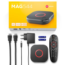 Infomir MAG 544W3 WIFI Mag Box 544 Infomir WIFI Model 2023 MAGBOX UHD Genuine