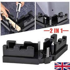2-in-1 Measuring Sawing Mitre Angles Bevels Cutting Tool Miter Saw Protractor UK
