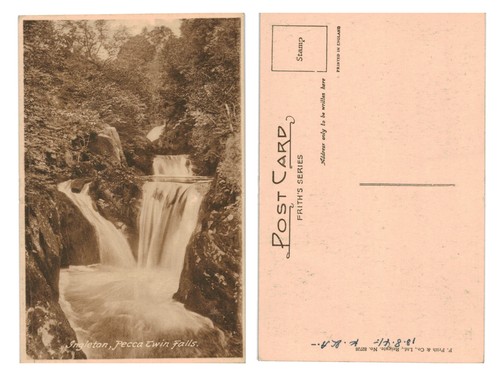 Postcard ingleton pecca twin - -,