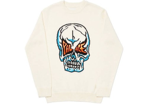 Palace skull knit - palace, jumper
