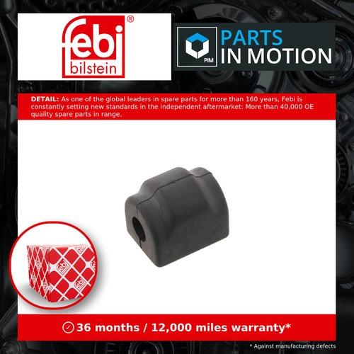 Anti roll bar - bar, bush