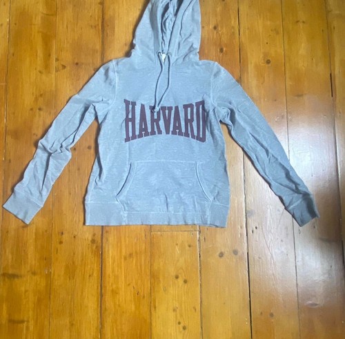 Grey harvard spell out - out, hoodie
