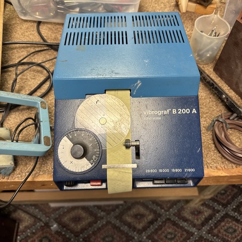 Vibrograf b200 timing machine - timing,