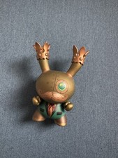 DUNNY 3" 2010 SERIES DOKTOR A STEAM PUNK GOLD 1/25 KIDROBOT 2010 VINYL TOY