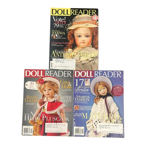 Doll reader magazines antique - reader,
