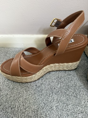 Dune kind wedge sandals - dune,