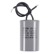 CBB60 Run Capacitor 6uF 450V AC 2 Wires 54x34mm for Compressor Pump Motor
