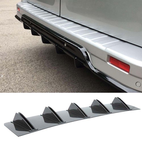 Carbon fiber rear bumper - carbon,