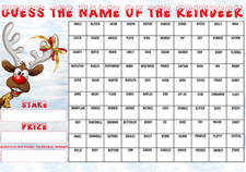 GUESS THE NAME OF REINDEER